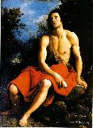 Cristofano Allori John the Baptist in the desert china oil painting reproduction